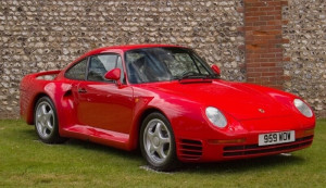 Red Porsche 959
