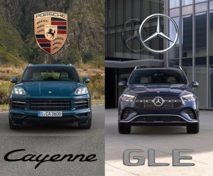 Mercedes GLE vs. Porsche Cayenne